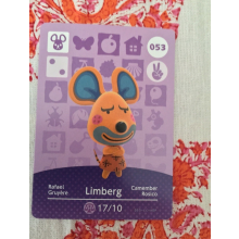 Animal Crossing Amiibo Cards ~053 Limberg