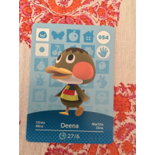 Animal Crossing Amiibo Cards ~054 Deena