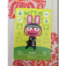 Animal Crossing Amiibo Cards ~055 Snake