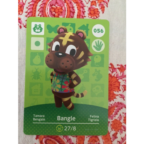 Animal Crossing Amiibo Cards ~056 Bangle