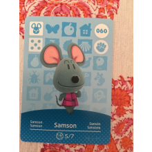 Animal Crossing Amiibo Cards ~060 Samson