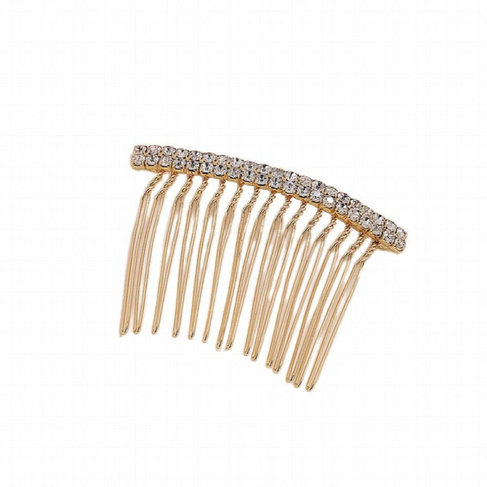Rhinestone Faux Hair Comb Head Jewelry Hair Comb Hair Accessories For Girls Women-image-OPC-PC2H7RF-NEW