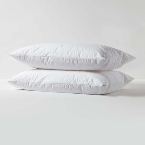 Homescapes Homescapes Polypropylene Waterproof Pillow Protector Pair 1