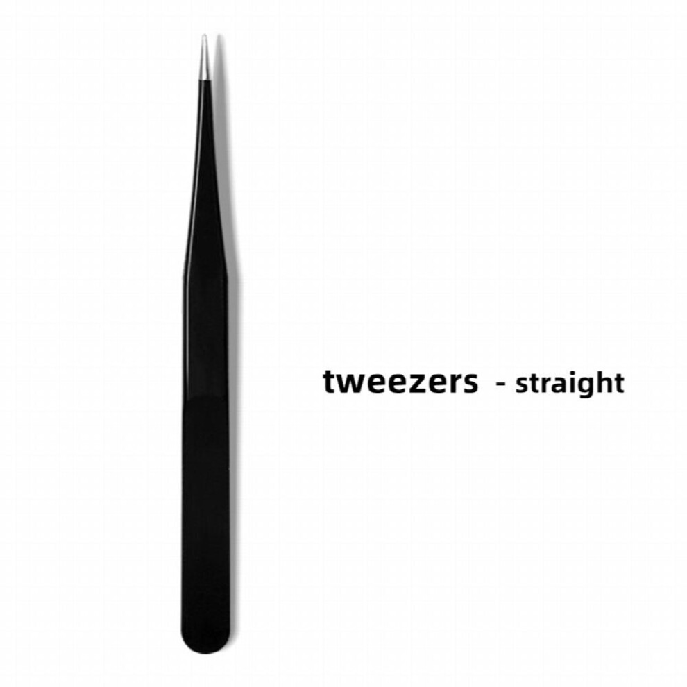 Curved And Straight Tweezers Nail Decoration Tools Nail Art Manicure Pedicure