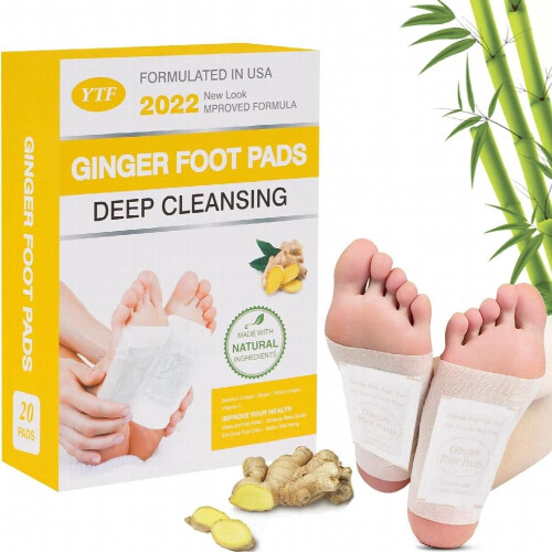 Ginger Foot Pads Deep Cleansing Organic Herbal All Natural 1