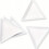 5 Pcs Nail Arts Spots Drill Tool Spots Drill Triangle Plate Plastic Jewelry Box 1