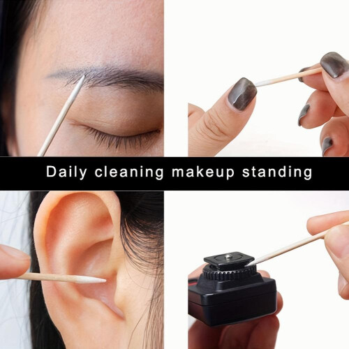 100pcs Cotton Swabs Double Precision Tips With Paper Stick For Makeup Double Pointed Shape 2