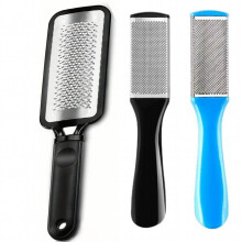 2 3 Pcs Foot Files Heel Callus Remover 3 Pcs Professional Foot Care Pedicure Stainless Steel Rasp File For Wet And Dry Feet
