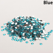 1000 Pcs Rhinestone Crystal Clear AB Flatback Flatback Rhinestones Round Beads For 3D Nail Art Decoration