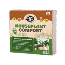 Coco and Coir Houseplant Compost Brick Compact Mix Makes 9L Peat Free