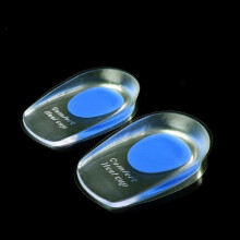 Soft Silicone Heel Cups For Heel Pain Foot Cushion Foot Massager Care Heel Cups For Women Insole Shoe For Plantar Fasciitis Relief