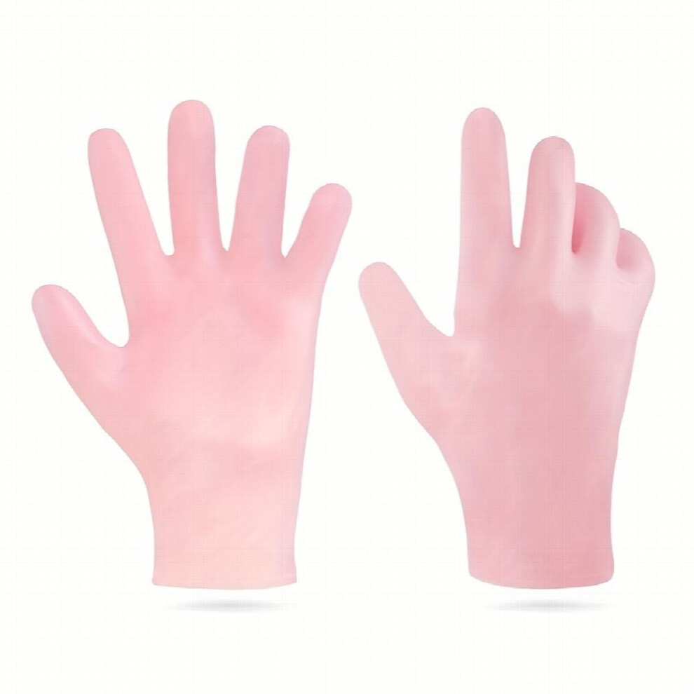 1pair Moisturizing Gloves Overnight Gloves For Dry Hands Gloves For Men And Womens Moisturizing Silicone Hand Protectors Anti Cracking Spa Home Use-image-OPC-PDH6MVD-NEW