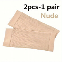 1 Pair Elastic Arm Shaper Weight Loss Slimming Compression Sleeves Arm Shaping Arm Slimmer Elastic Compression Sleeve