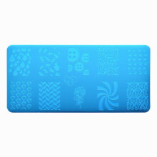 Create Unique Nail Art with Stainless Steel Nail Stamping Plates