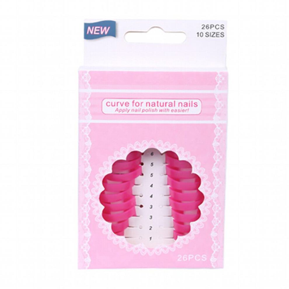 Nail Anti spill Clip Nail Polish Nail Art Spill Prevention Aid Box Set French Armor Novice Model Clip