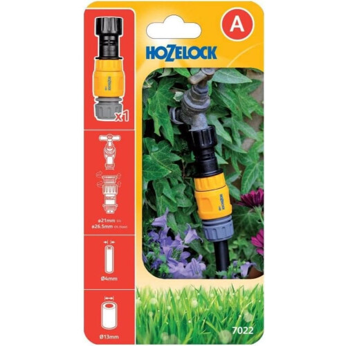 Hozelock Micro Irrigation Pressure Regulator, Reduces Water Pressure to 1.5 Bar