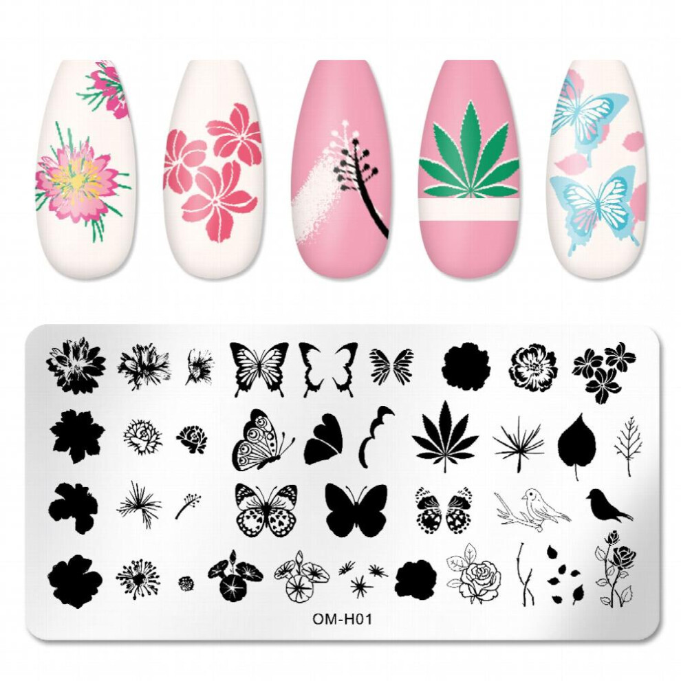 Create Unique Nail Art Designs with this Manicure Stamping Kit