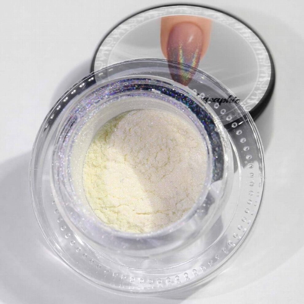 Magic Mirror Holographic Nail Art Glitter Powder DIY Powder for Sparkling Nail Art