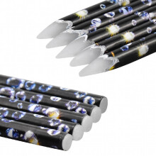 5 Pcs Artificial Rhinestone Picker For Nail Gems Soft Wax Pen For Artificial Diamonds For Nails Nail Pencil Dotting Pen Artificial Diamond Painting Pe