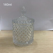 1PC Acrylic Nail Cup Acrylic Powder Liquid Dappen Cup Crystal Glass Big Dappen Tableware With Lid For Acrylic Nail Art Tool