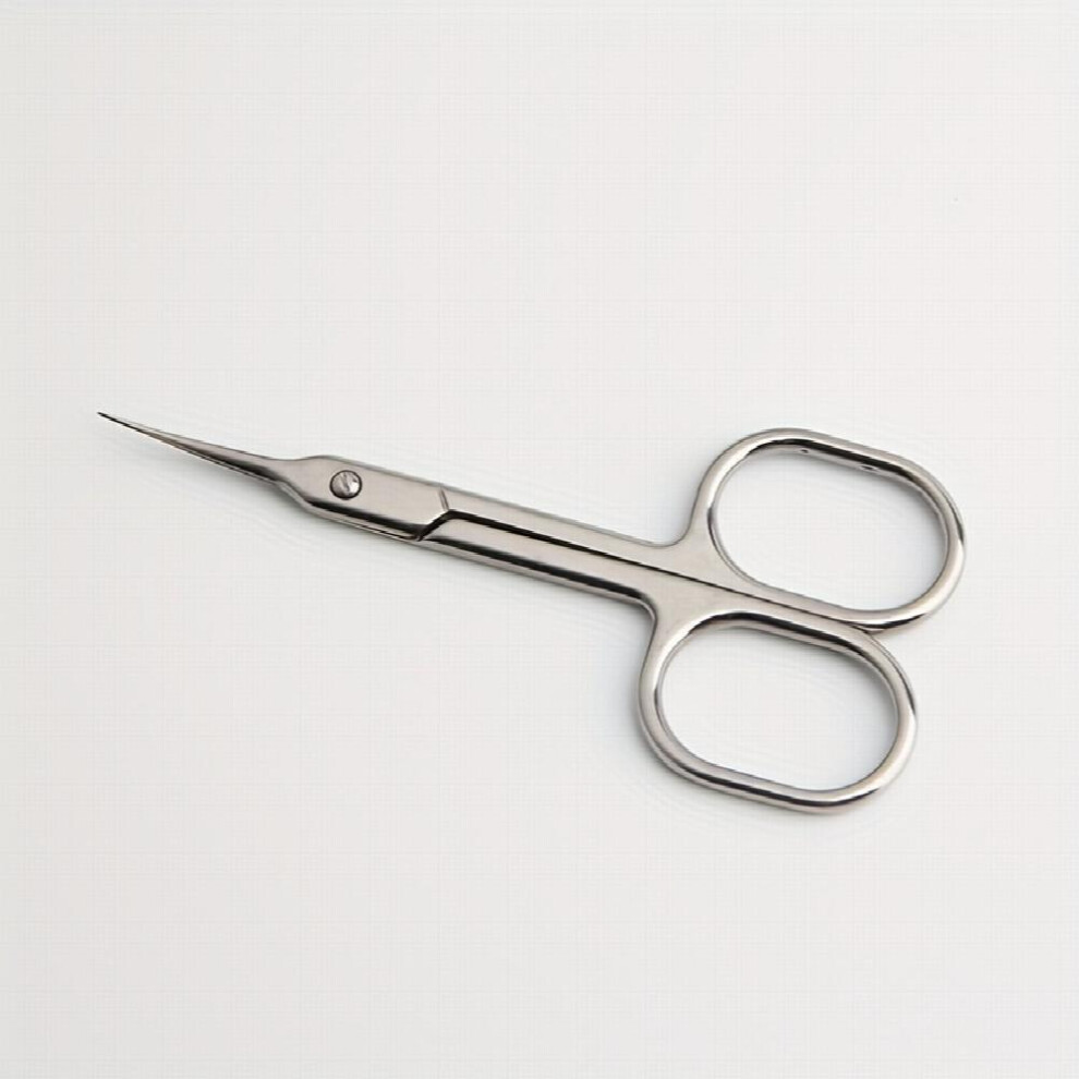 Cuticle Scissors Stainless Steel Manicure Grooming Scissors Curved Slice Pedicure Tool For Nail Pedicure Grooming Scissors Curved Manicure Grooming To