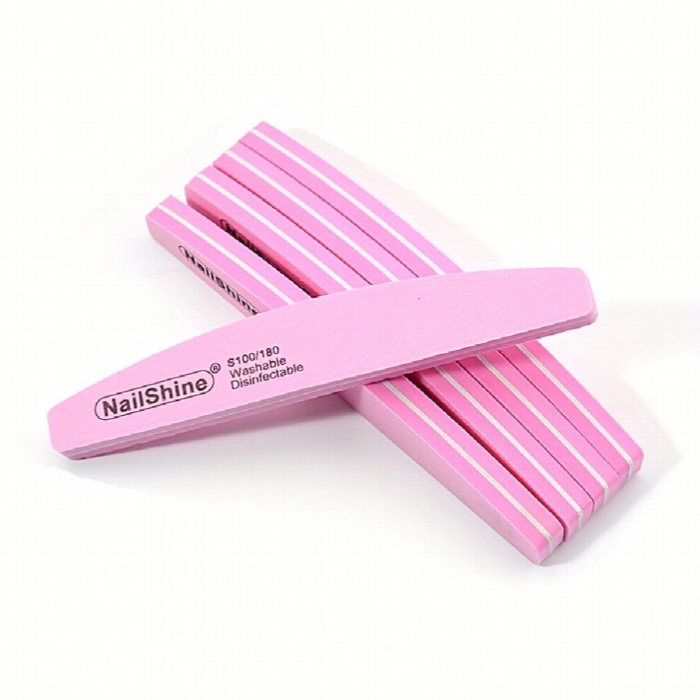 20PCS Nail Files For Natural Arcylic Nails Nail Buffer Block Professional Sanding Buffing Blocks