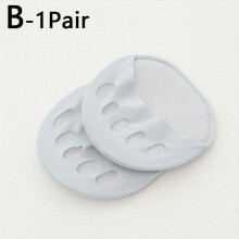 2pcs Foot Pads Reusable Soft Forefoot Pads For Women Honeycomb Fabric Foot Pads Forefoot Cushions