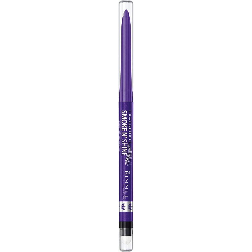 Rimmel Exaggerate Smoke N Shine Gel Eye Liner 003 Purple Craze