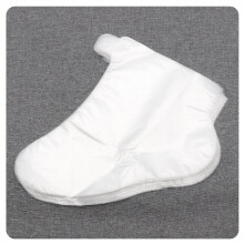 100 Pcs Clear Disposable Exfoliating Plastic Foot Mask Foot Pedicure Spa Wax Cover Bag Hand Spa