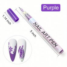 Nail Art Graffiti Painting Pen Acrylic Marker Pen Needle Pen Tip Colorful Pen Drawing On Nails DIY Polish Manicure Tools S90