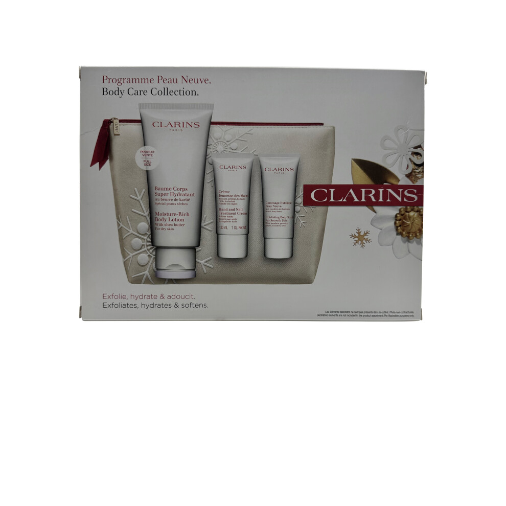 Clarins Body Care Collection Set 3 Piece Set All Skin Types