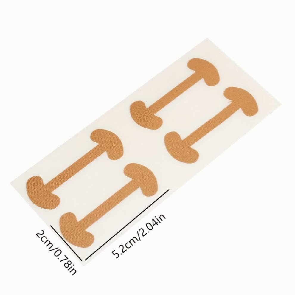 8pcs Professional Ingrown Toenail Foot Corrector Stickers Elasticity Toe Nail Care Pedicure Tools Health Care Protects Toe Nail