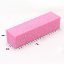 Acrylic Pedicure and Manicure Nail Art Tool Four Sided Sanding Buffer Block File for Smooth and Nails