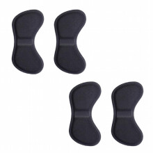 2 pairs 4D Butterfly Shaped Heel Pads for Womens Shoes Reduce Blisters and Provide Comfortable Cushioning