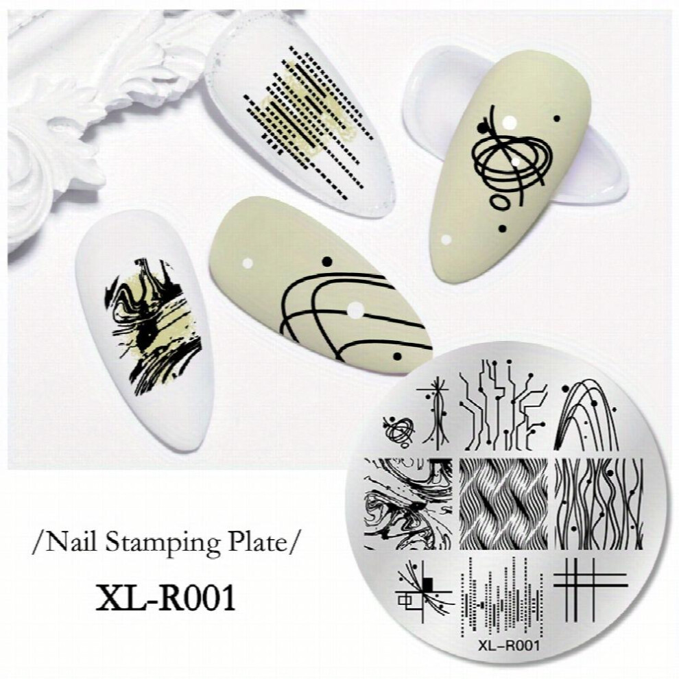 Nail Art Stamping Plate Set Create Stunning Manicures with Ease