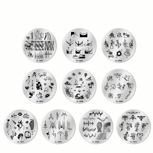 Nail Art Stamping Plate Set Create Stunning Manicures with Ease 1