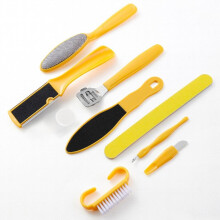 9 Pcs Foot Care Practical Durable Pedicure Kit Portable Aged Calluses Horny For Foot Dead Skin