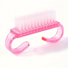 4 Pcs Set Plastic Nail Art Cleaning Brush For Nail Care Tools Manicure Pedicure Dust Remover Small Angle Nail Brushes Set Professional Nail Tools