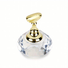 1 Pcs Magnetic Nail Holder 5 Tips Practice Training Display Stand Crystal Holders Alloy False Nails Showing Shelf Manicure Tools