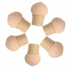 1 6 Pcs Double ended Gradient Shading Pen Dotting Brush Sponge Head Rhinestone Handle Crystal Nail Art Brush Nail Art Painting Tool