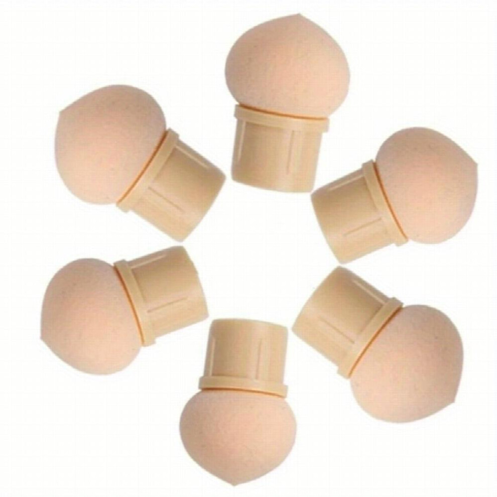 1 6 Pcs Double ended Gradient Shading Pen Dotting Brush Sponge Head Rhinestone Handle Crystal Nail Art Brush Nail Art Painting Tool