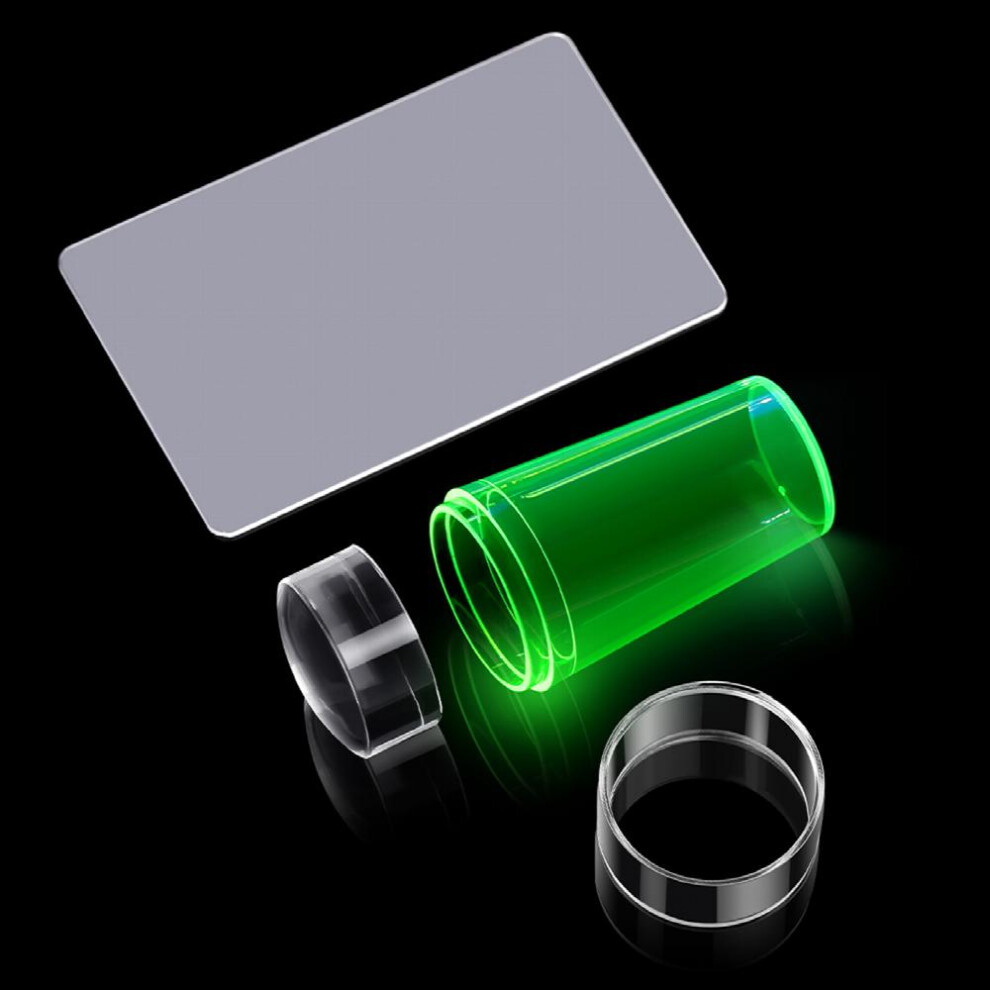 Silicone Nail Stamper Easy Nail Printing and Manicure Scraper