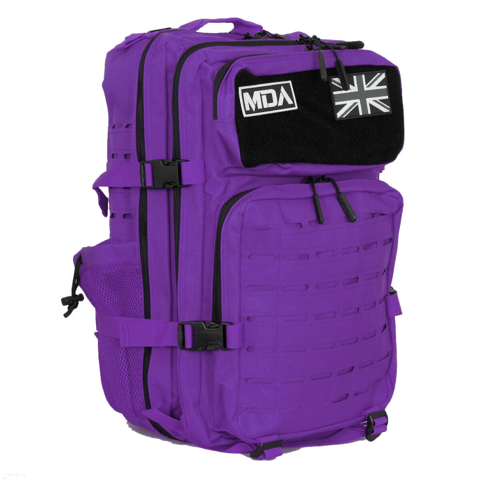(One Size, Purple) Modern Day Athlete Unisex MD45+ Waterproof Gym Training Rucksack-image-OPC-PBNPGVZ-NEW