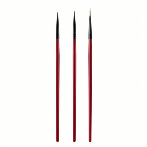 3D Nail Art Tools Create Unique Manicures with 3Pcs Liner Stripe Brush Pen Set