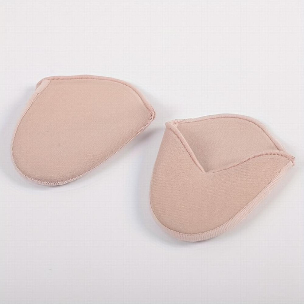 1Pair Toe Pads Ballet Dance Pointe Toe Pouch Pads Knitted Fabric Soft Spong Toe Covers Relief Forefoot Pain Protect Toes For Ballet Point Shoes High H