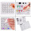 Foldable Washable Nail Art Tools Silicone Pad Stamping Pad for Filling and Practice 3