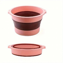 Collapsible Bucket For Soaking Feet Portable Travel Foot Bath Tub Multifunctional Travel Outdoor Camping Portable Foot Soaking Spa Basin Water Contain