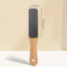 Pedicure Foot File with Bamboo Board Grind Scrape and Peel Away Calluses and Heels Easy to Use and Gentle on Skin