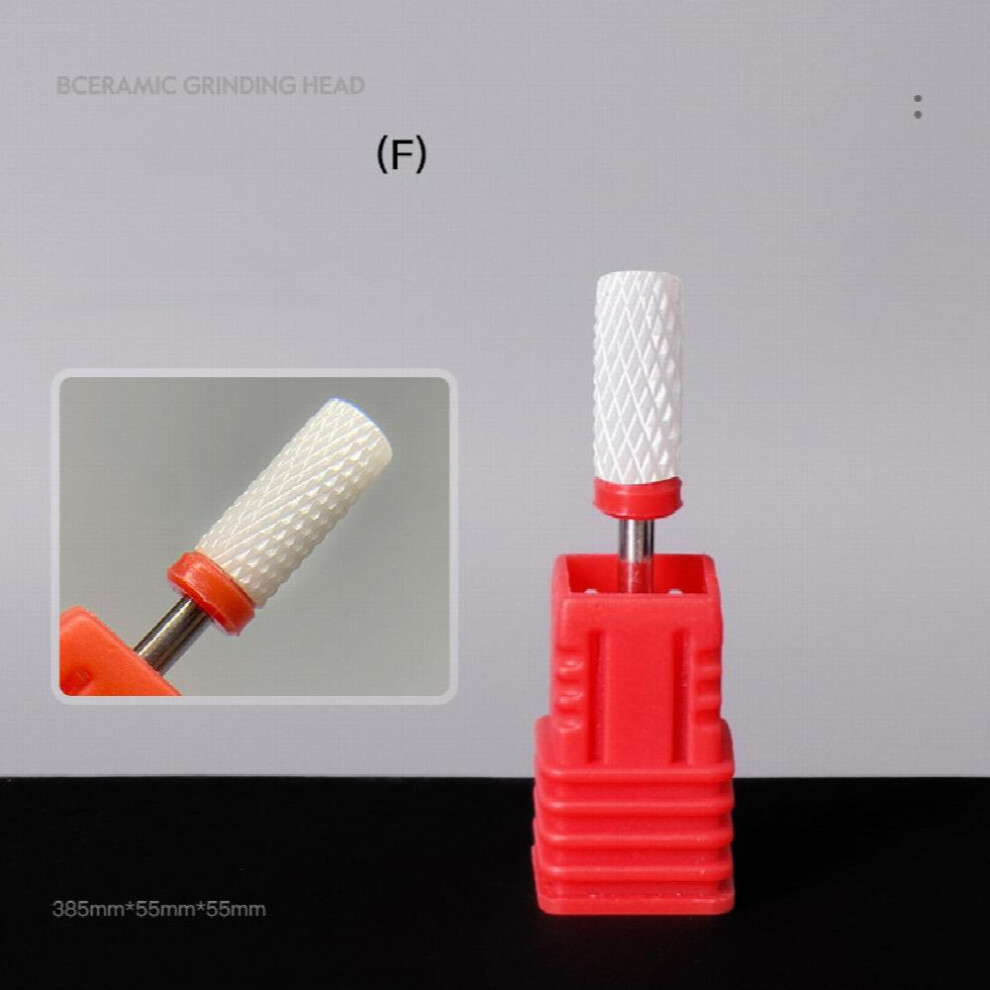 1 pcs Professional Ceramic Milling Cutter for Precision Manicure and Nail Care