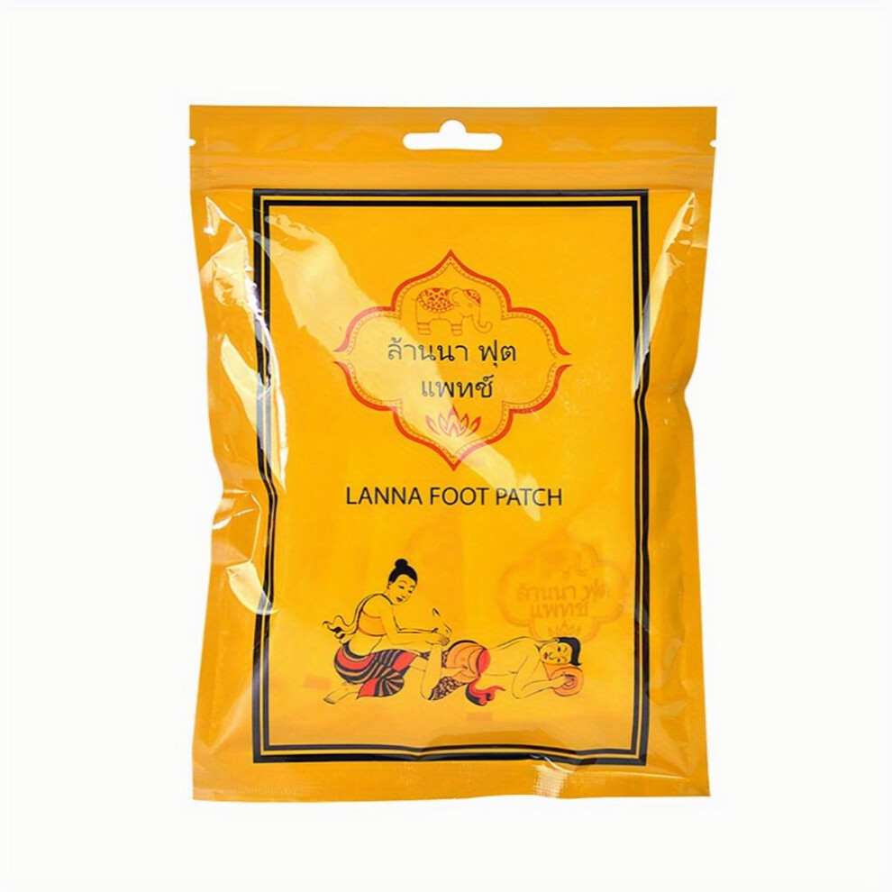 10pcs Organic Herbal Foot Detox Patches for Sleep Cold and Dampness Relief Natural Cleansing Patches for Detoxing and Expelling Toxins